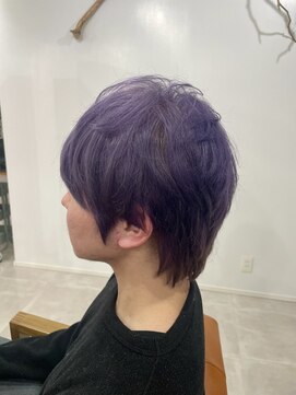 シーバイトリコ 市川(SEA by tricot) メンズブリーチ/バイオレット/スマートカラー