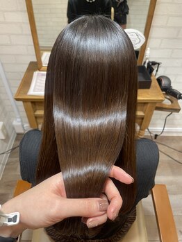 waveの写真/髪質改善トリートメントで癖や広がりを抑え、指通りをスムーズに☆＜トステア成分配合トリートメント導入＞