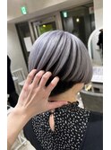 ２０代ブリーチカラー/茅ケ崎/ダブルカラー/レイヤーカット