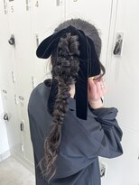 アッシュ 上尾春日店(Ash)&nbsp;お呼ばれヘアアレンジ◎もこもこポニーテール