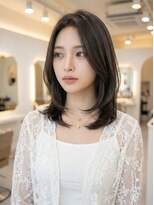 ラビマーニ 西中島店(Labimani)&nbsp;【Labimani】ミディアム韓国レイヤー、ハッシュカット