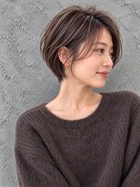 ラベルムバイエーケー(La Belleme by AK) 丸み大人ショート×ダークアッシュ