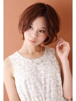 ブリッジ バイ ネオリーブ 綱島店(bridge by neolive)&nbsp;《Neolive》センターパート×オレンジベージュ