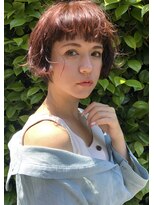 テープ(TAPE)&nbsp;【あざとセクシー】コーラルピンク×眉上ショート