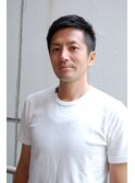 ショートレイヤーくせ毛風パーマソフトツーブロック#m