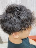 無造作パーマ