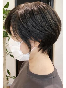 ネックス 表参道本店(nex) nex表参道 オリーブカラー ハイライトカラー