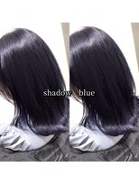 ヘアーメイク トレコローリ(hair make trecolori) 【trecolori 津田沼】シャドーブルー