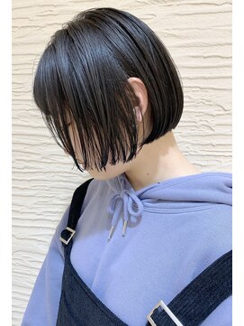 モリオ フロム ロンドン サッポロファクトリー店(morio FROM LONDON) 【morio札幌】2021年髪型大人かわいい黒髪ショートボブ