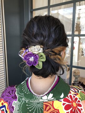 ワンピース(ONE PEACE) 袴ヘア