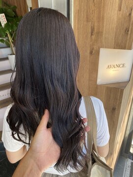 アヴァンス 天王寺店(AVANCE.) 【ラベンダーアッシュ】×【艶感】×【透明感】