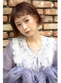ピンク系で華やかヒラヒラスタイル【藤枝/髪質改善】