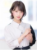 【VIALA 自由が丘】ショート風×ナチュラルボブ