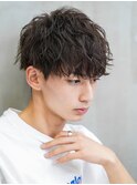 【SENSE渋谷】メンズ刈り上げマッシュ ツイストスパイラル