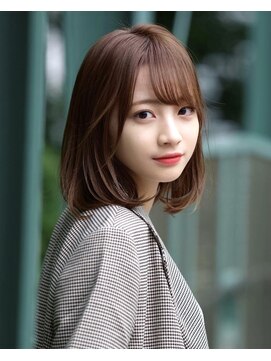 レイリー 原宿 表参道(Rayreee) 大人可愛い20代30代40代小顔ヘア原宿表参道グレージュカラーボブ