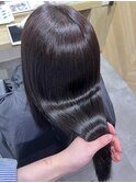 ツヤ髪ストレート
