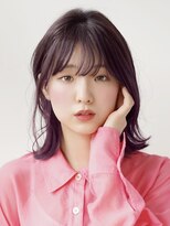 ロッカ(LOCCA)&nbsp;骨格診断ウェーブ/ラフミディ/グレープグレージュ/ブルベ