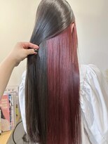 レオン(Re:ON)&nbsp;インナーカラー赤