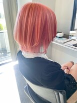 ニュート(Neut )&nbsp;ハイトーンコットンピンクカラー/レイヤーボブ/ケアブリーチ