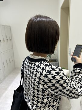 ジーナ 福岡天神(Zina) 《福岡天神》ミニボブ×髪質改善カラー