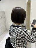 《福岡天神》ミニボブ×髪質改善カラー