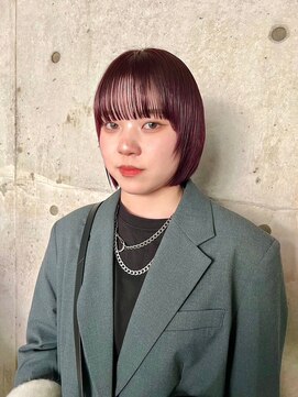 リール(rire) rire【リール】ボルドーカラーステップカット