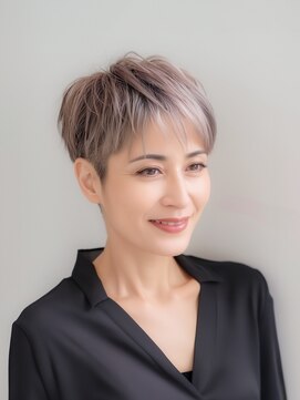 マリブ Malibu 【大人のベージュスタイル】40代からの似合わせショート