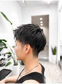 【メンズ★大名】ツーブロック×アップバングショート×刈り上げ