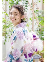 シャルメ 池袋(CHARMER)&nbsp;ルーズなシニヨンスタイル