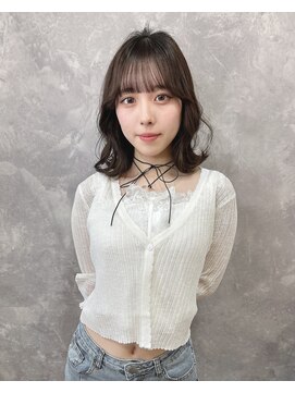 シオ ヘアー デザイン(Sio. hair design) 『スタイリスト高橋』韓国ヘア×オリーブベージュカラー