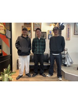 【夜22時まで営業】カット/パーマ/カラー/頭皮ケア/眉毛/髭…メンズのあらゆるなりたいを叶えます