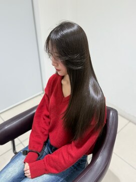 ミニヨン バイ ハピネス 高の原店(mignon by Happiness) 髪質改善トリートメント　顔まわりカット