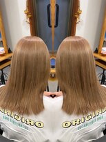 アフェクト 金沢文庫(affect)&nbsp;黒髪/グレーベージュ/レイヤーロング/前髪パーマ/金沢文庫