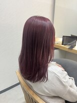 エクラートリアーラ 町田店(ECLART Reala)&nbsp;ブリーチありラベンダーピンク