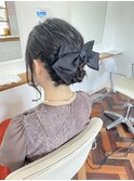 シニヨンアレンジ