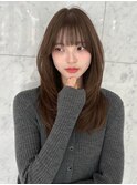 大人可愛い透けるシアーベージュ