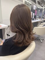 ノウハウ キョウト(KNOWHOW kyoto)&nbsp;白髪ぼかし/ミディアムレイヤー/くびれヘア/ブラウンベージュ