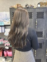 アチーブリス(achieve Liss)&nbsp;すっきり外ハネミディアムレイヤー 透明感グレージュ