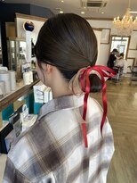 コワファースト 大分(COIFF1RST) 成人式/シニヨンスタイル