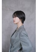 大人ショートボブ