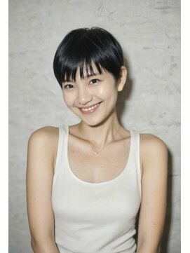 ドロシー(dorothy) ブルーブラック ベリーショート ピクシーカット