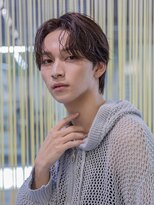 小久保styleフェザーパーマフェザーショートグレーエンドカラー