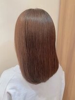 ユキオグループ グラン(yg GRAN)&nbsp;アプリコットオレンジ×小顔外ハネボブ◎似合わせカット