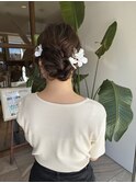 ふわふわシニヨン