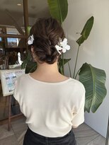 美容室 アイディー i-dee&nbsp;ふわふわシニヨン