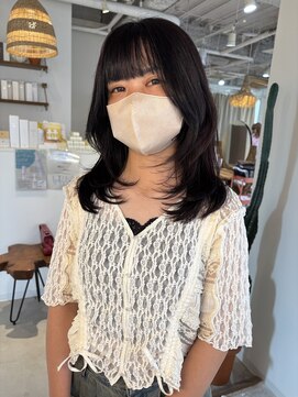 ココルアナ(coco luana) ダークカラー/韓国/レイヤーカット/髪質改善