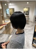レディース20代30代40代◎似合わせカットイメチェン黒髪スタイル
