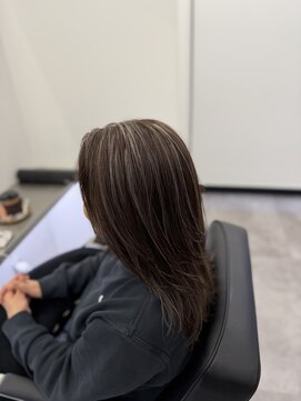 アイスプロドバイブルーム 木更津店(ice prod by bloom) 黒髪カタログ/クラゲヘアー/オリーブグレー/木更津