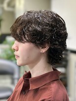 ロンドオム 池袋(Lond Homme)&nbsp;men's/メンズ/刈り上げセンターパート/フェザーパーマ/池袋