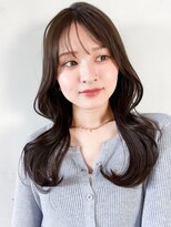 キリ 表参道(kyli)&nbsp;シースルーバングうるツヤ美髪愛されモテ髪大人ガーリー艶感